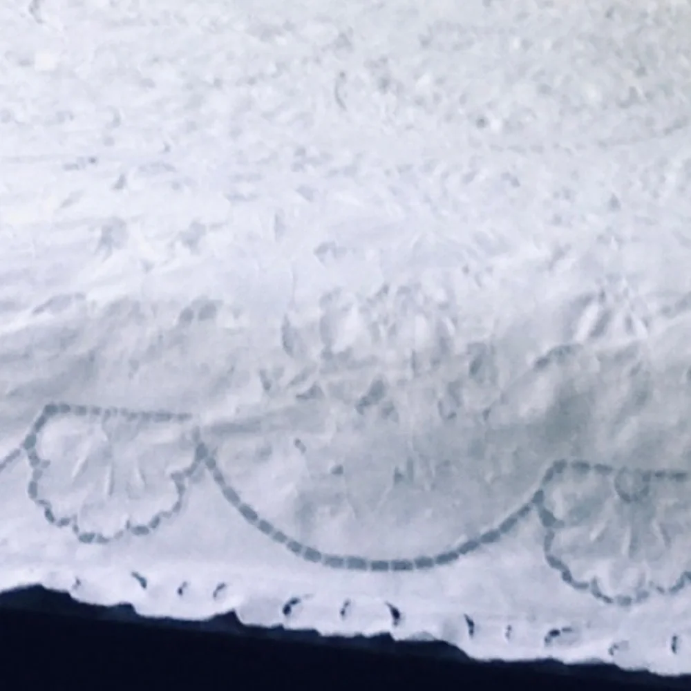 3 Battenburg lace Victorian 2 Standard shams 1 European Square 100% White cotton